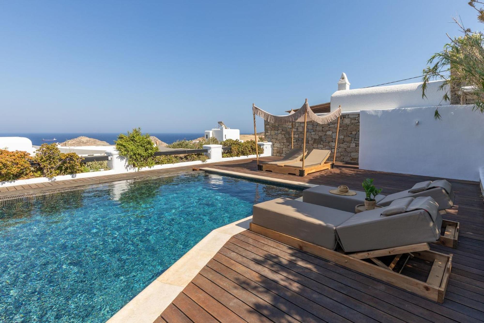 Myconian Platinum Senior Villa Kalafatis Esterno foto